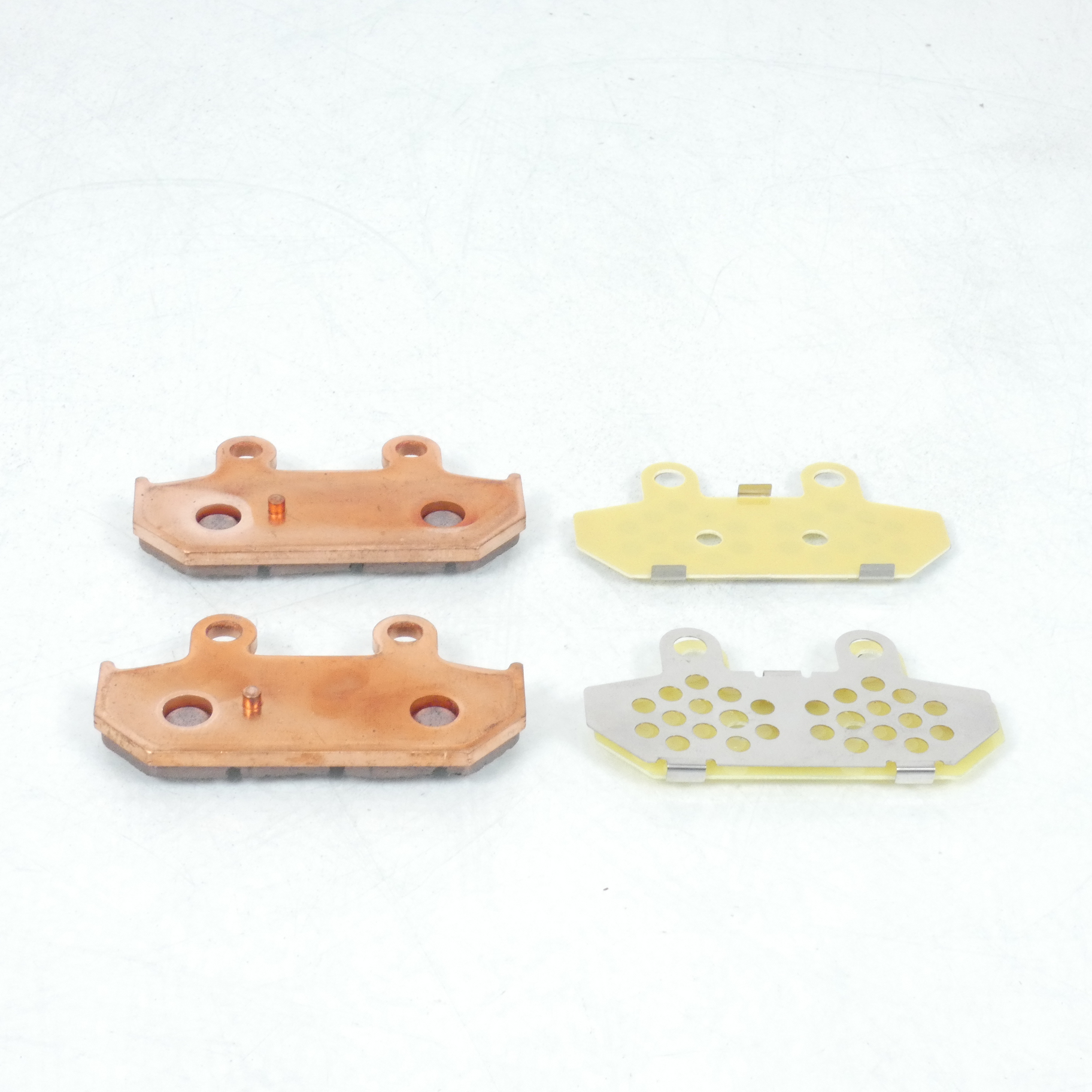 Paire plaquette de frein OEM pour moto Suzuki 250 AN Skywave 2007 à 2008 13968R