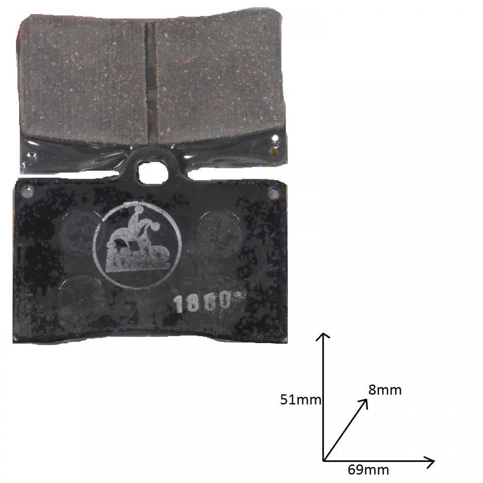 Plaquette de frein OEM pour moto Gilera 500 XRT Neuf