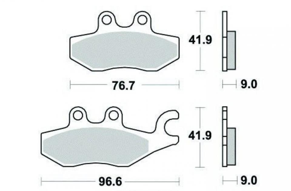 Plaquette de frein OEM pour scooter Piaggio 250 X7 2008-2009 Neuf