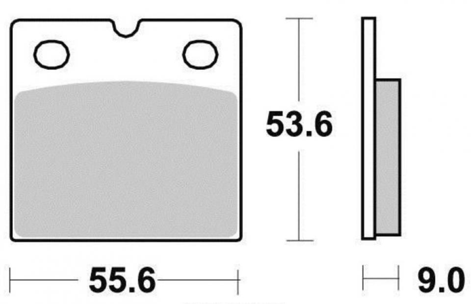 Plaquette de frein OEM pour Moto BMW 1000 K 100 Lt 1986 à 1992 DP Brakes DP 701 Neuf