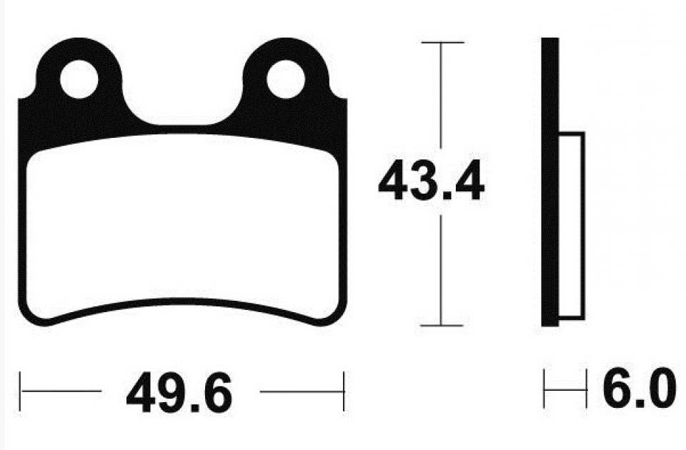 Plaquette de frein OEM pour moto Gas gas 300 TXT PRO 2004 à 2012 Neuf