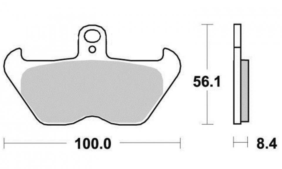 Plaquette de frein pour BMW R 100 R