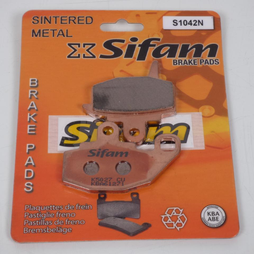 Plaquette de frein Sifam pour Moto Kawasaki 250 KX 1987 à 1988 AV Neuf
