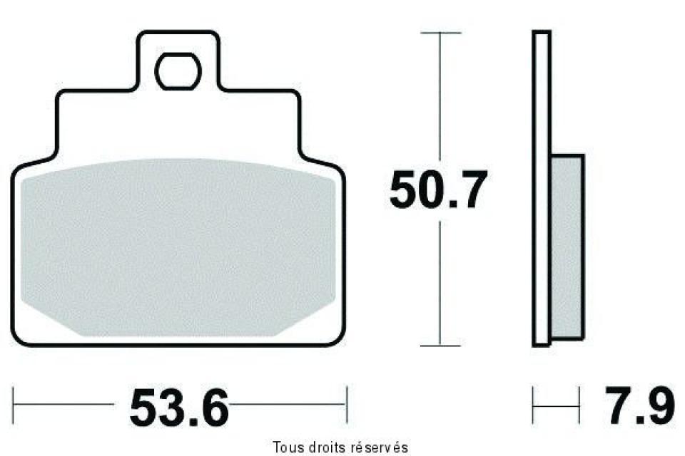 Plaquette de frein Sifam pour scooter APRILIA 150 Sr 1999-2002 AV Neuf