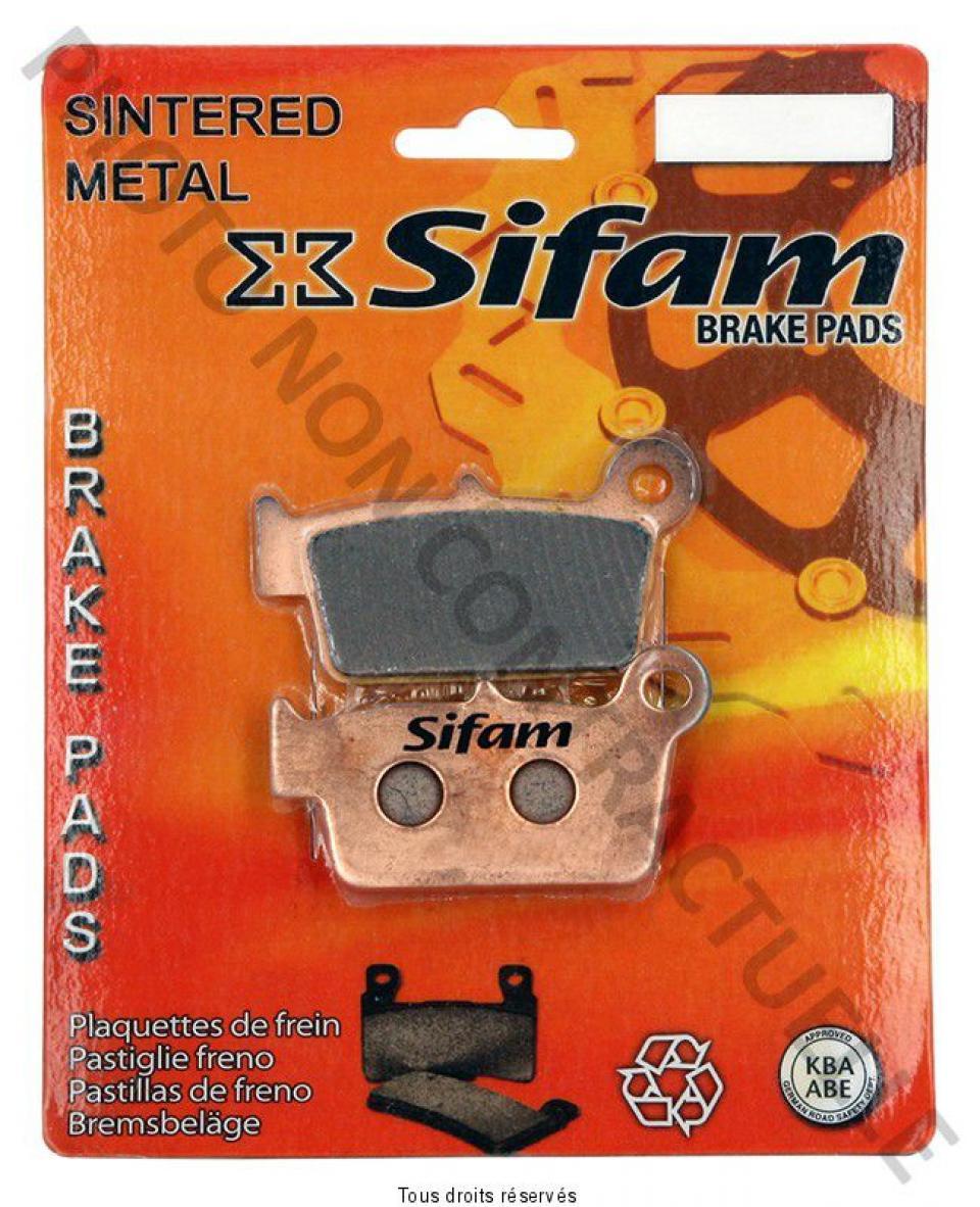 Plaquette de frein Sifam pour Quad PGO 250 Bugrider Br 2005 à 2007 ARG / ARD Neuf
