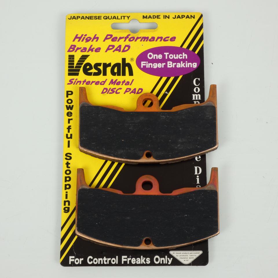 Plaquette de frein Vesrah pour moto Honda 400 Cbx F 1982 à 1983 AV AR Neuf