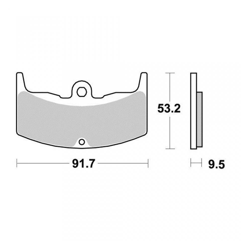 Plaquette de frein Vesrah pour moto Honda 400 Cbx F 1982 à 1983 AV AR Neuf
