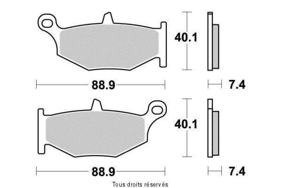 Plaquette de frein Vesrah pour Moto Suzuki 1000 Gsx-R 2007 à 2008 AR Neuf