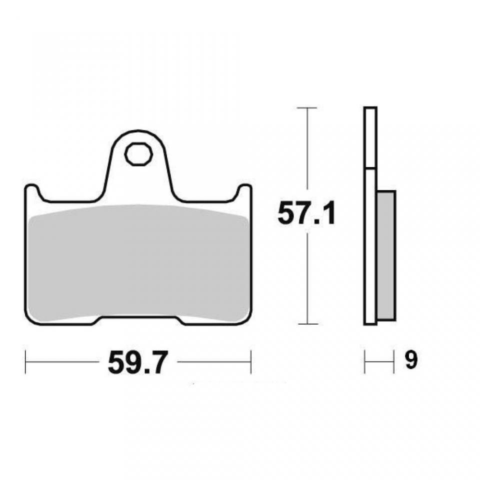 Plaquette frein Vesrah pour moto Suzuki 750 Gsx-R 2004 à 2005 AR VD436/2JL Neuf
