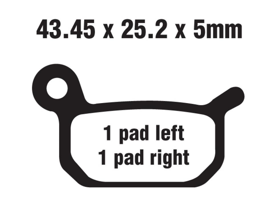 Plaquette de frein Vesrah pour Auto Neuf