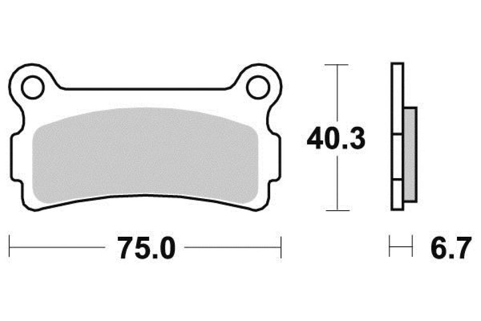 Plaquette de frein Vesrah pour Auto Neuf
