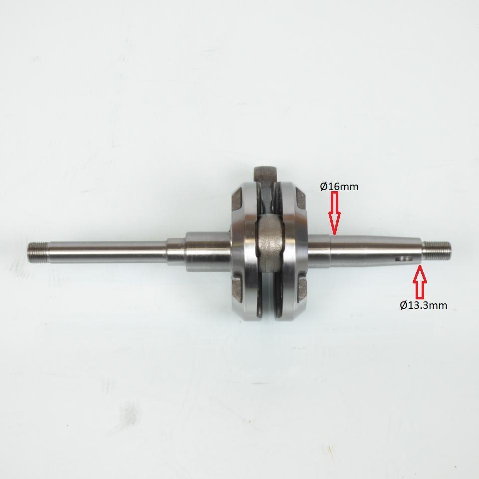 Vilebrequin pour mobylette Peugeot 103 MVL allumage rupteur gros cone Neuf