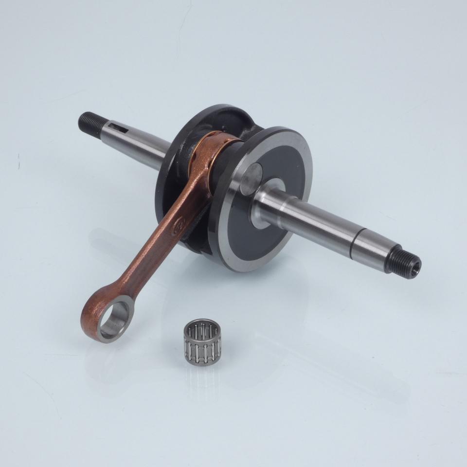 Vilebrequin Teknix pour mobylette MBK 50 51V 1978 à 2002 AVEC rainurage Neuf