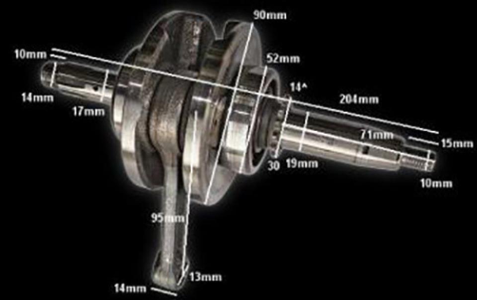 Vilebrequin d embiellage pour Quad Chinois 110 ATV Neuf