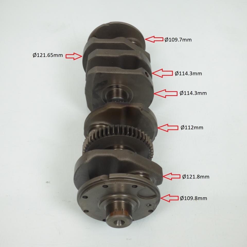 Vilebrequin d embiellage origine pour Moto Yamaha 750 Fzx Fazer Occasion