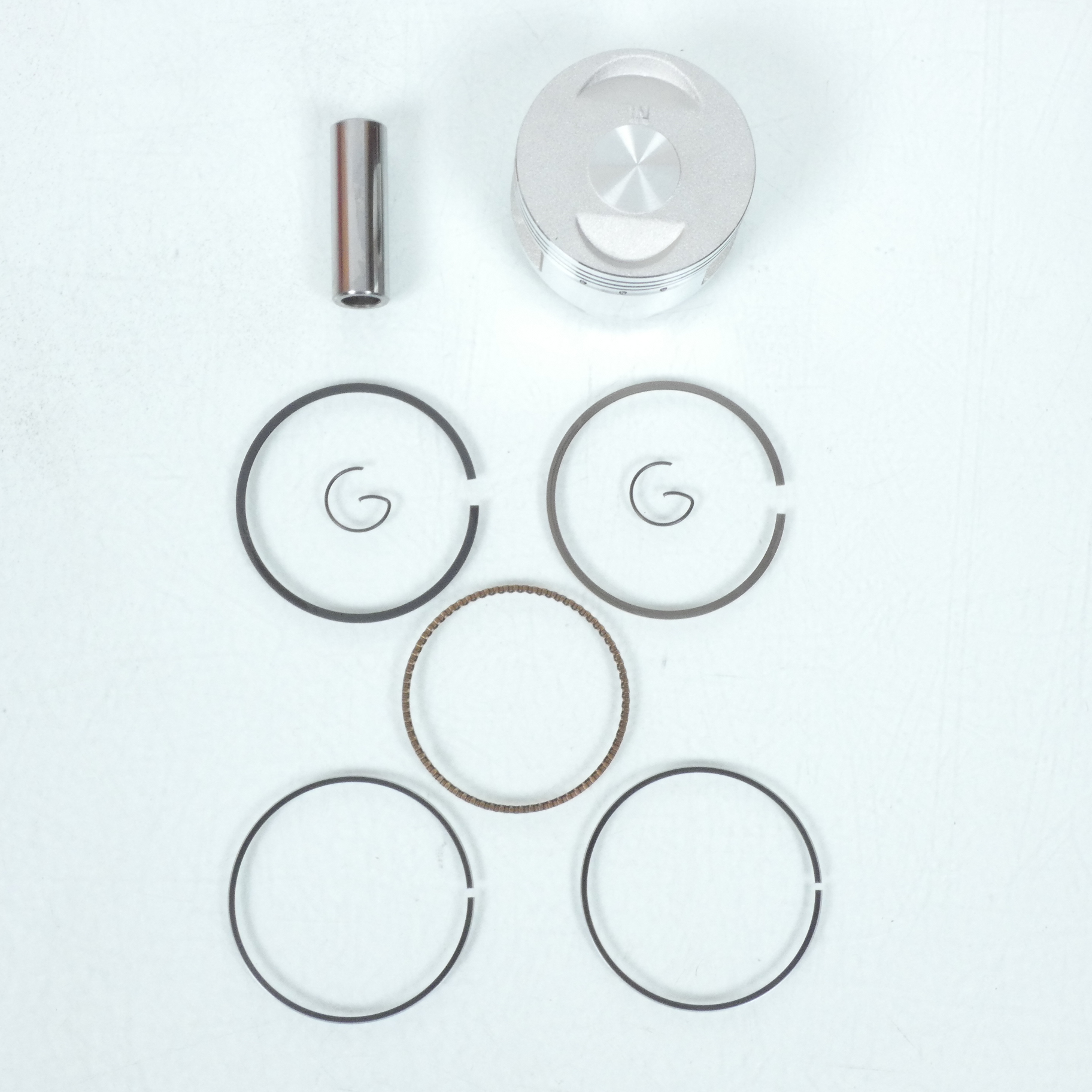 Kit Cylindre piston Ø61mm RMS Moto pour scooter Kymco 200 Agility Axe Ø15mm