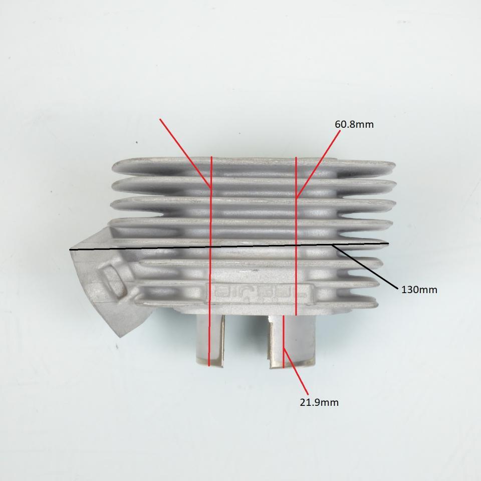 Cylindre Airsal alu nikasil Ø40mm pour mobylette Peugeot 103 MVL Après 1971 Neuf