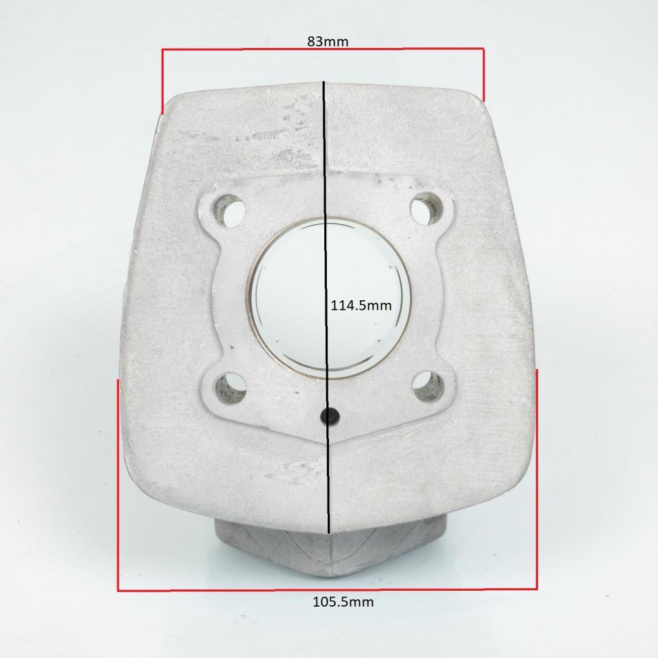 Cylindre Airsal alu nikasil Ø40mm pour mobylette Peugeot 103 MVL Après 1971 Neuf