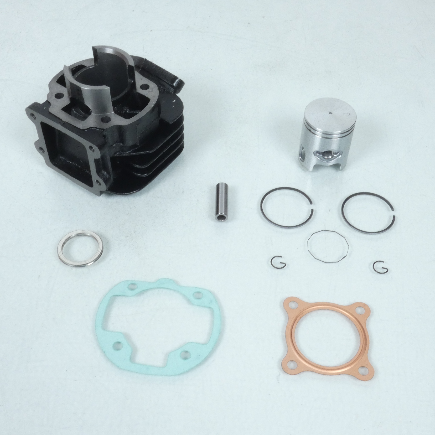 Kit Cylindre piston Ø40mm P2R pour scooter MBK 50 Booster axe Ø10mm L31.9mm