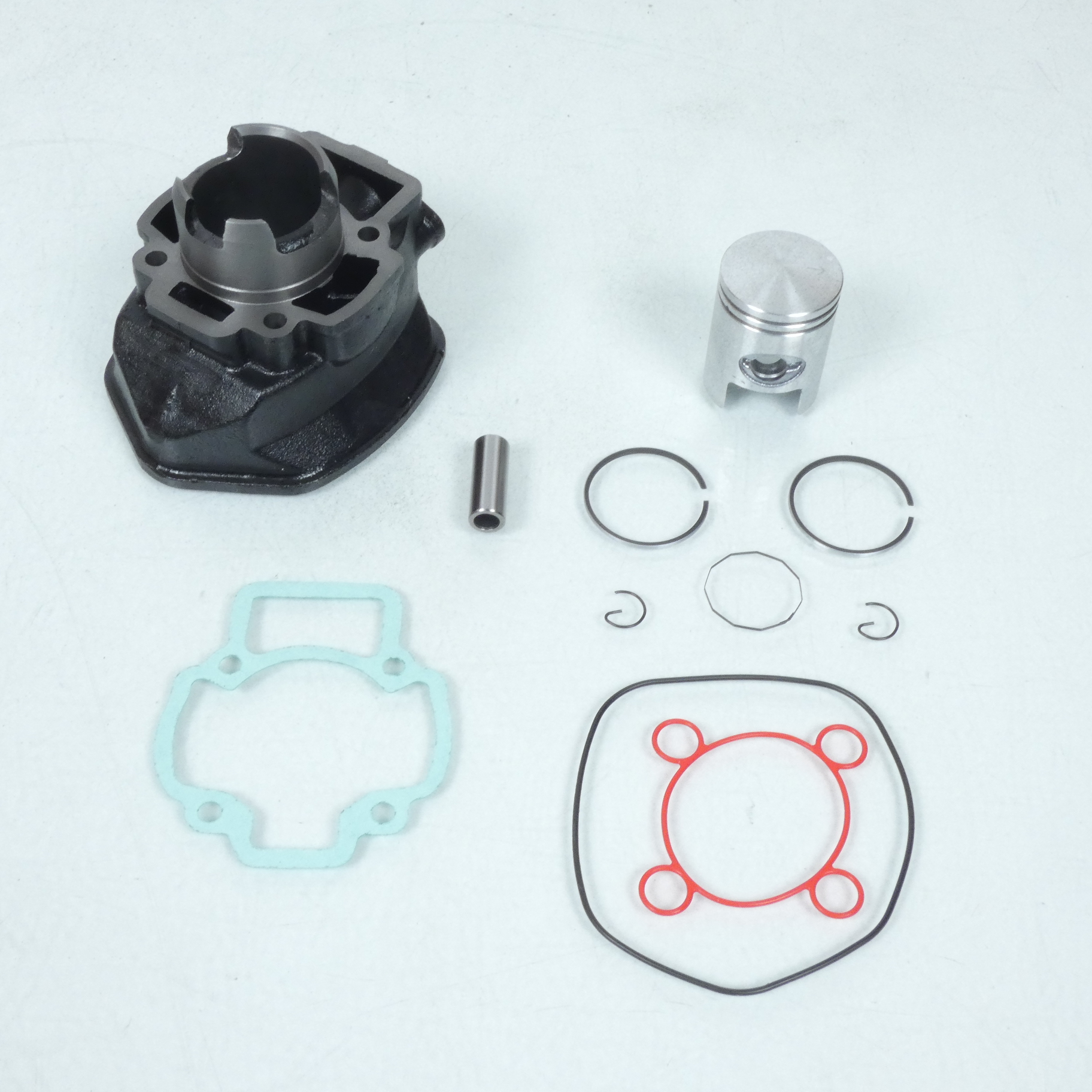 Kit Cylindre piston Ø40mm P2R pour scooter Gilera 50 Runner 2000-2020 axe Ø12mm