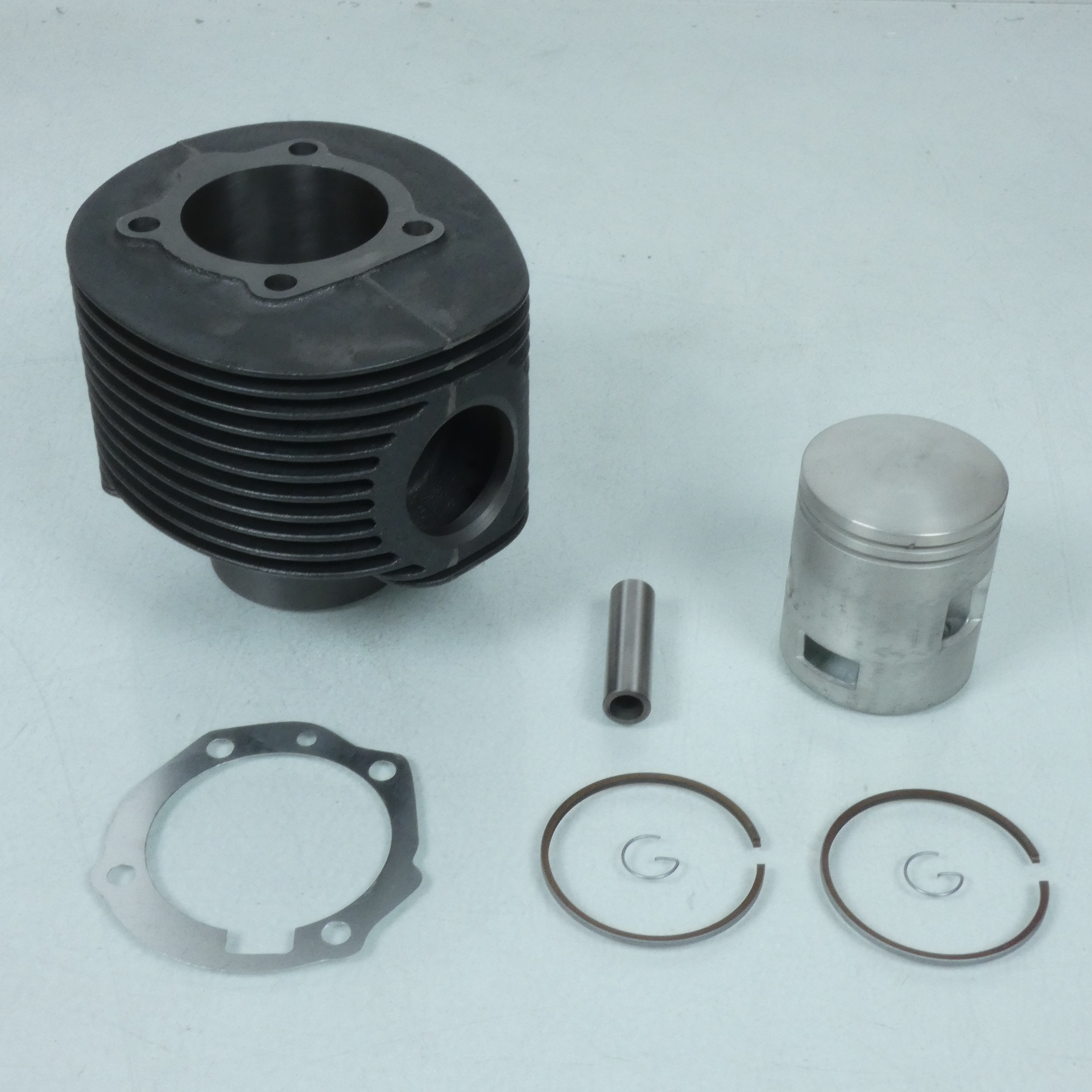 Kit Cylindre piston Ø66.5mm P2R pour scooter Piaggio Vespa Cosa 200 Axe Ø16mm