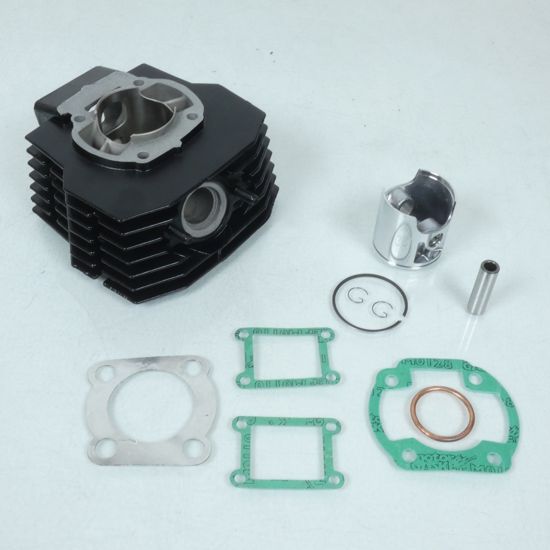  Kit Cylindre piston Ø57mm 129cc Athena Big Bore pour moto Honda 80 MTX 009500