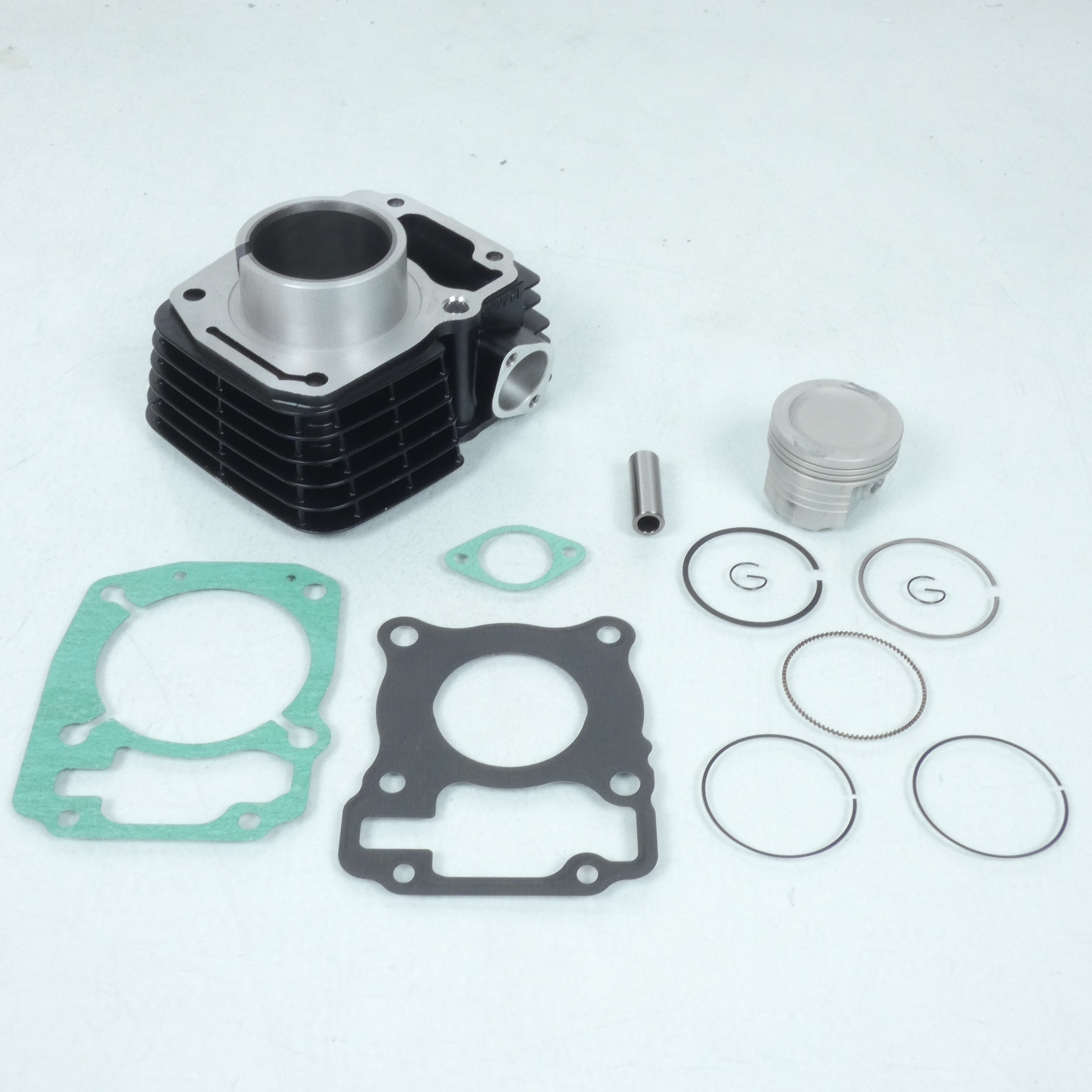 Kit Cylindre piston Ø52.4mm P2R pour moto BRIXTON Bx 125 Axe Ø13mm L37.9 Neuf