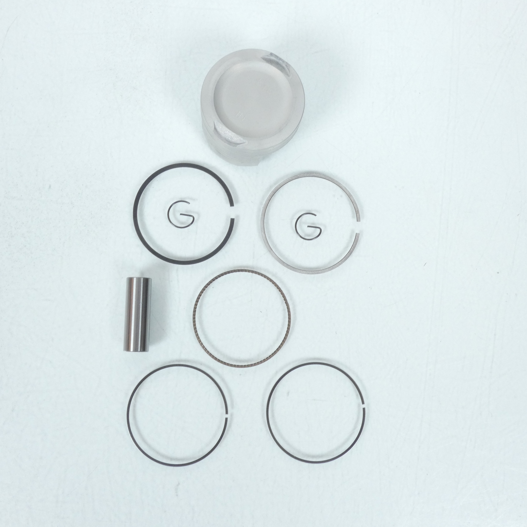 Kit Cylindre piston Ø52.4mm P2R pour moto BRIXTON Bx 125 Axe Ø13mm L37.9 Neuf
