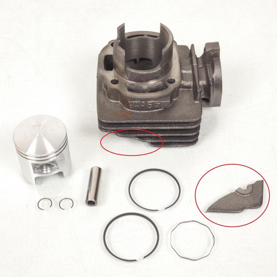 Kit Cylindre piston origine pour scooter Italjet 50 Torpedo 1997 à 2000 FM12-2115 / 62211700 / 773973 Neuf