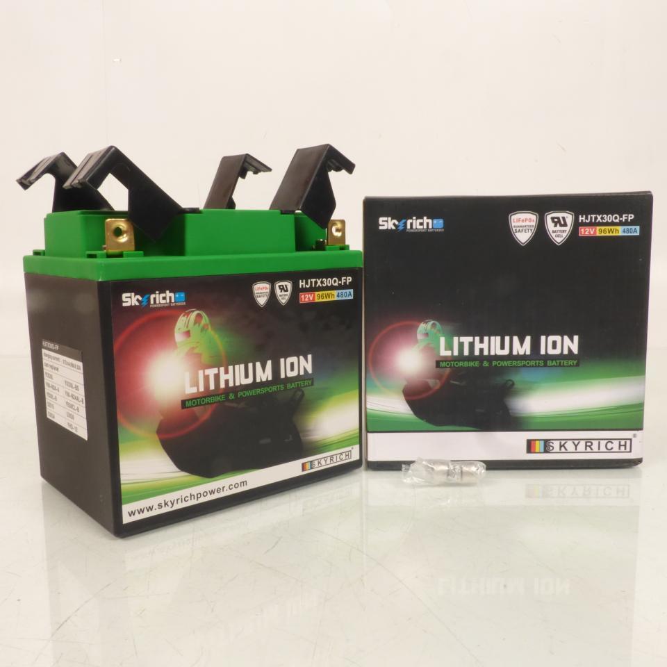 Batterie Lithium Skyrich pour Quad Arctic cat 550 Prowler Xt 4X4 Auto 2010 à 2015 YB30L-B / HJTX30Q-FP / 12V 8Ah Neuf