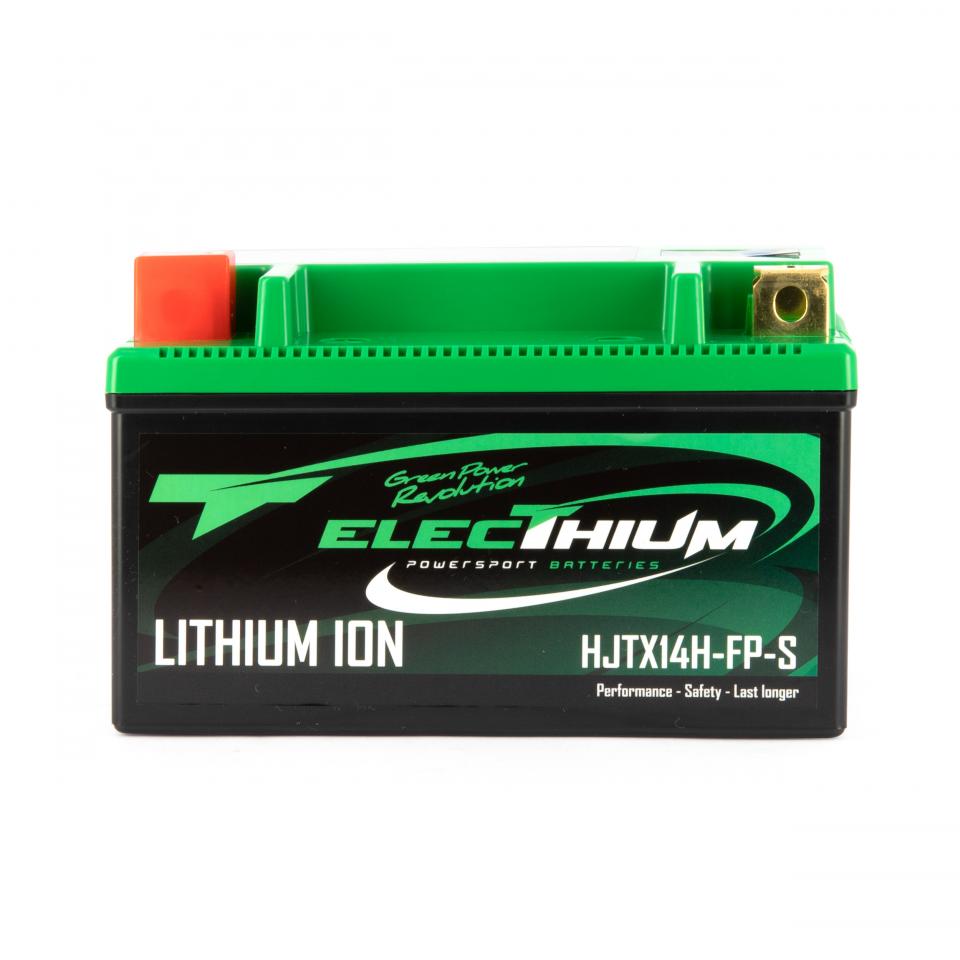 Batterie Lithium Electhium pour Moto Buell 1200 S1 Lighting 1997 à 1999 HJTX14H-FP-S / 12V 4Ah Neuf