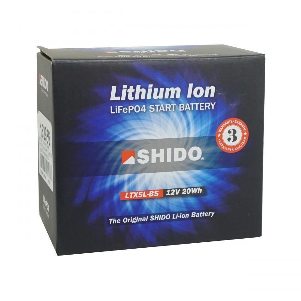 Batterie Lithium SHIDO pour Scooter Piaggio 50 Fly Avant 2020 Neuf
