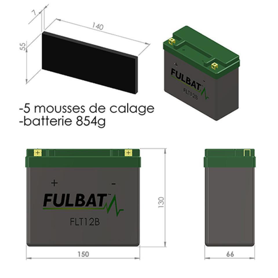 Batterie Lithium Fulbat pour Moto Ducati 959 Panigale 2018 à 2000 Neuf