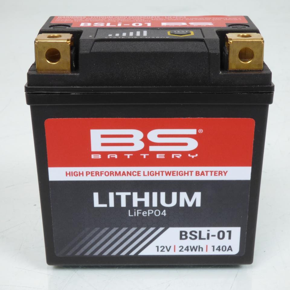 Batterie Lithium BS Battery pour moto KTM 250 SX 2016 à 2021 BSLi-01 / LFP01 / 12V 24Wh Neuf