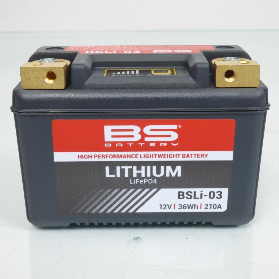 Batterie Lithium BS Battery pour Scooter Yamaha 250 Vp X-City 2007 à 2015 BSLi-03 / LFPX9 / 12V 36Wh Neuf