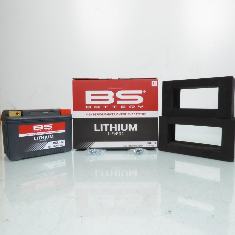 Batterie Lithium BS Battery pour Moto Honda 1800 Gl F A Gold Wing 2001 à 2016 BSLi-10 / LTX20L / HJTX20HQ-FP Neuf