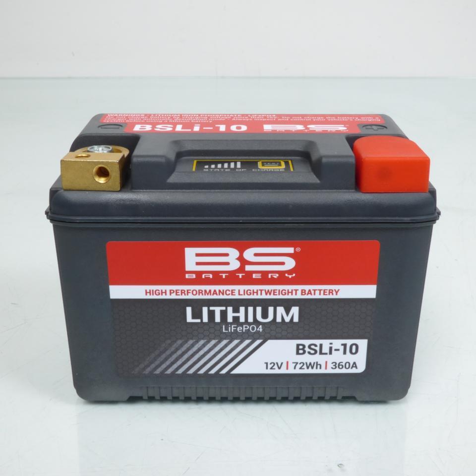 Batterie Lithium BS Battery pour Moto Buell 1200 X1 Lighting 1999 à 2002 BSLi-10 / LTX20L / HJTX20HQ-FP Neuf