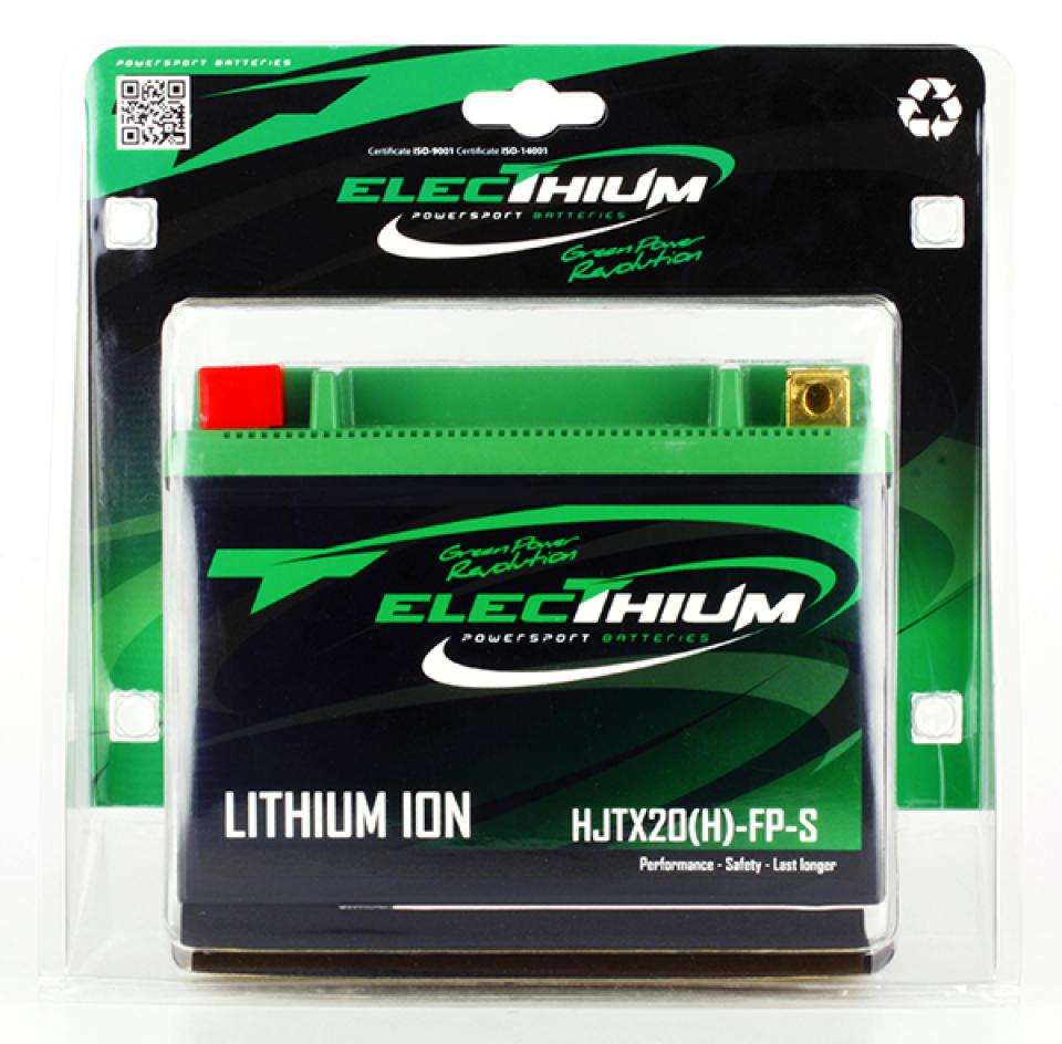 Batterie Lithium Electhium pour Moto Yamaha 750 TX 1973 à 1974 HJTX20(H)-FP-S / 12.8V 7Ah Neuf