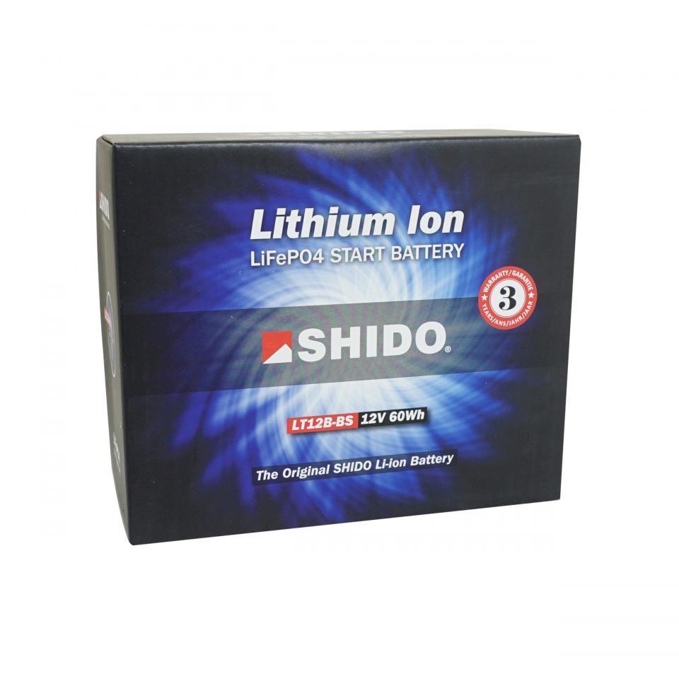 Batterie Lithium SHIDO pour Moto Yamaha 600 FZ6 S FAZER 2004 à 2007 Neuf