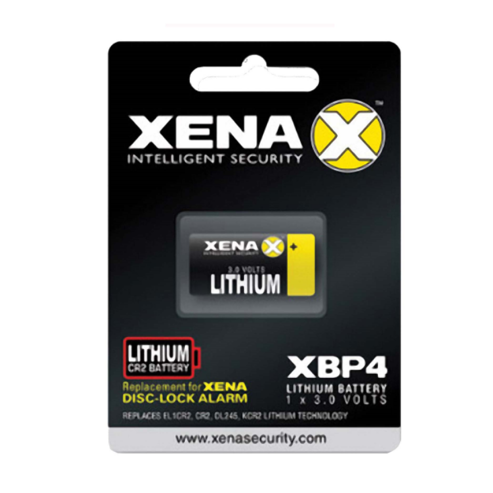Pile Lithium CR2 3V XBP4 pour antivol bloque disque Xena moto Neuf