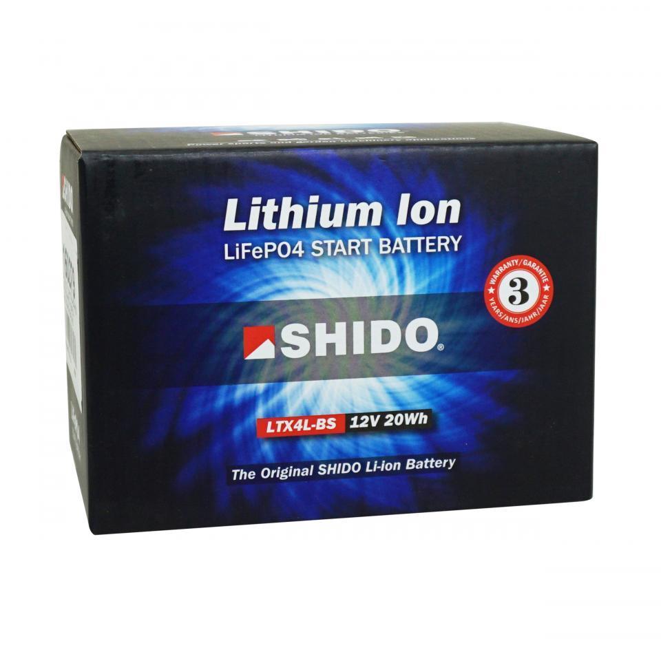 Batterie Lithium SHIDO pour Moto Aprilia 50 RS4 2012 à 2020 Neuf