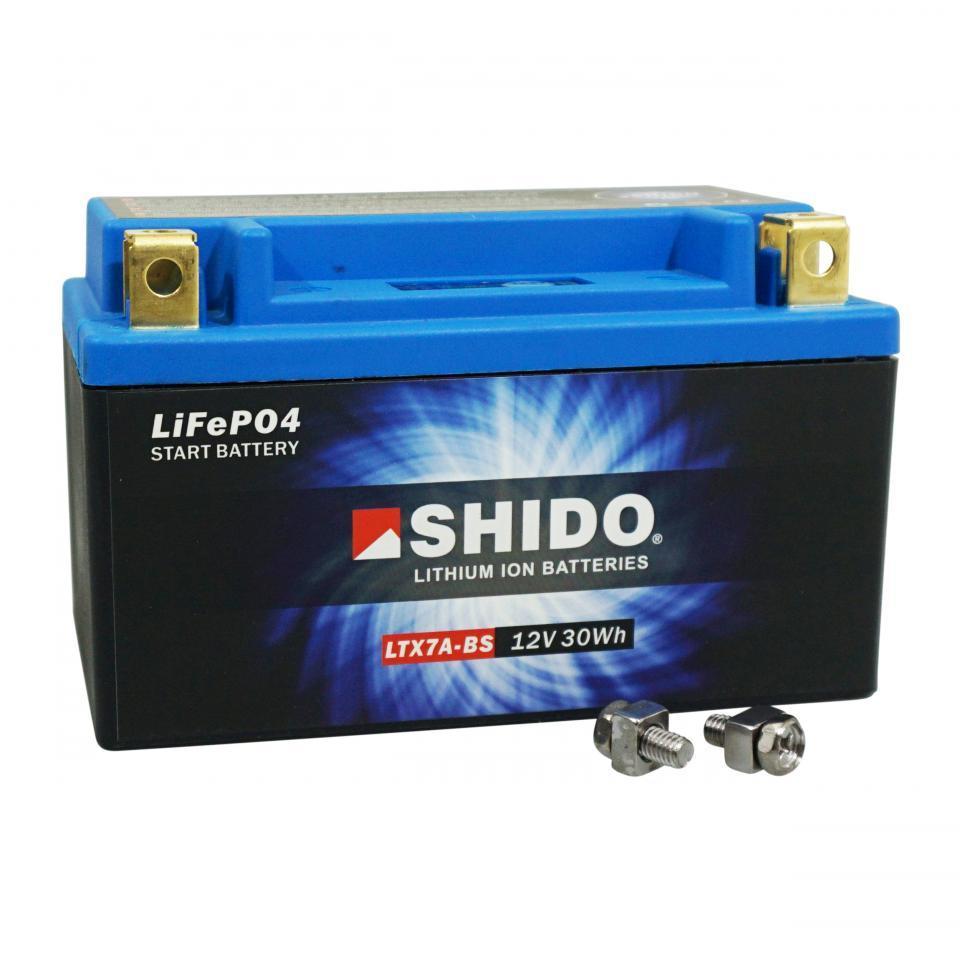Batterie Lithium SHIDO pour Scooter Piaggio 50 Vespa 2006 à 2020 Neuf