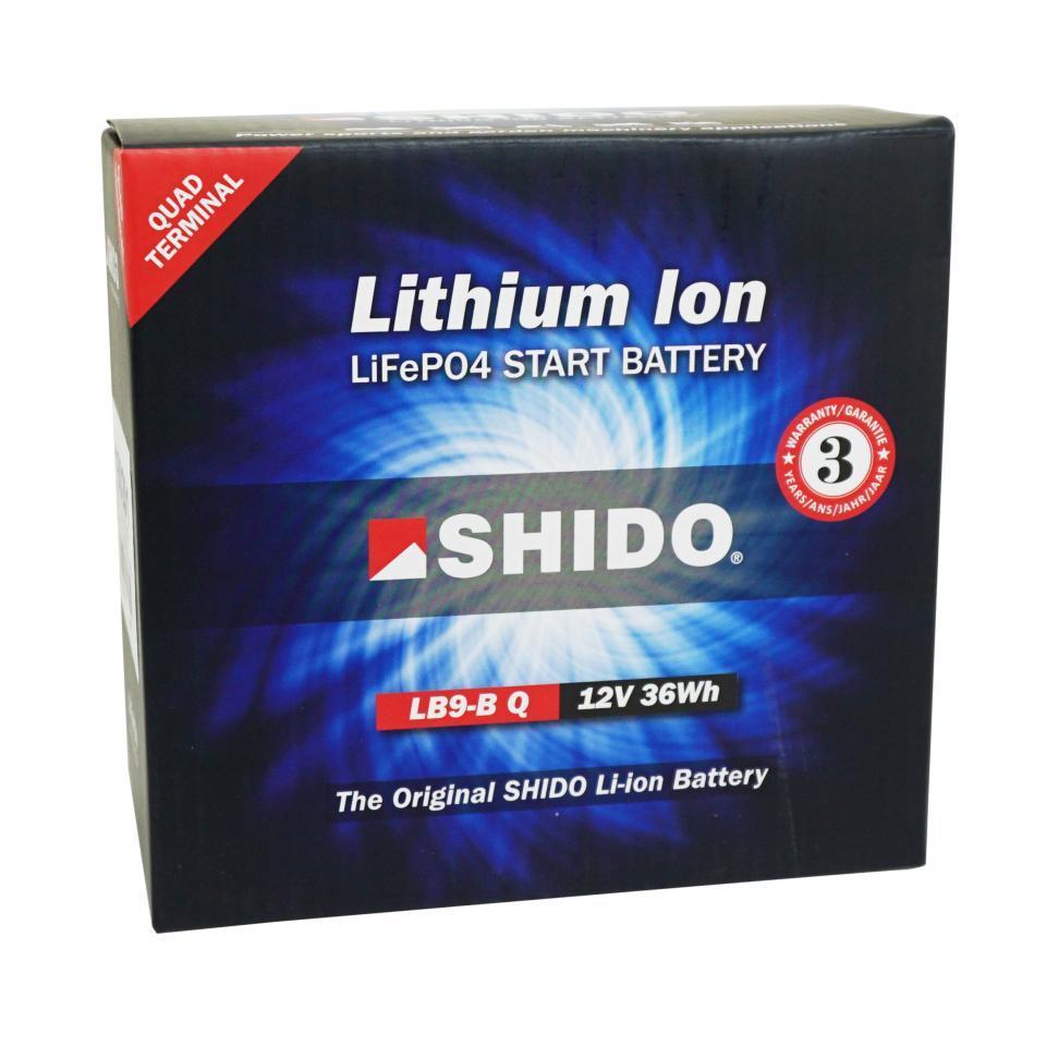 Batterie Lithium SHIDO pour Moto Suzuki 50 SMX 2000 à 2020 Neuf
