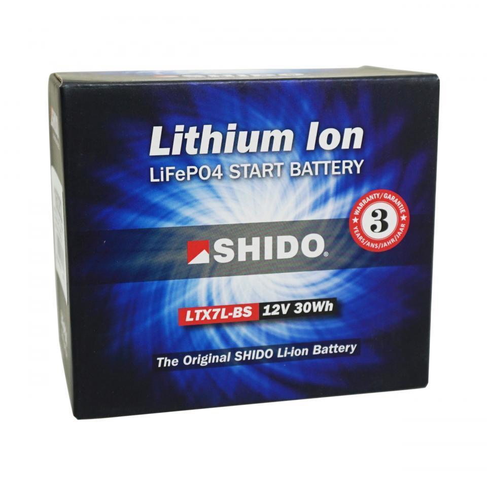 Batterie Lithium SHIDO pour Scooter MBK 50 Ovetto 4T 2009 à 2020 Neuf