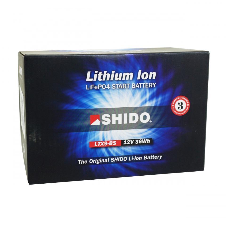 Batterie Lithium SHIDO pour Scooter MBK 50 Nitro 2001 à 2008 Neuf