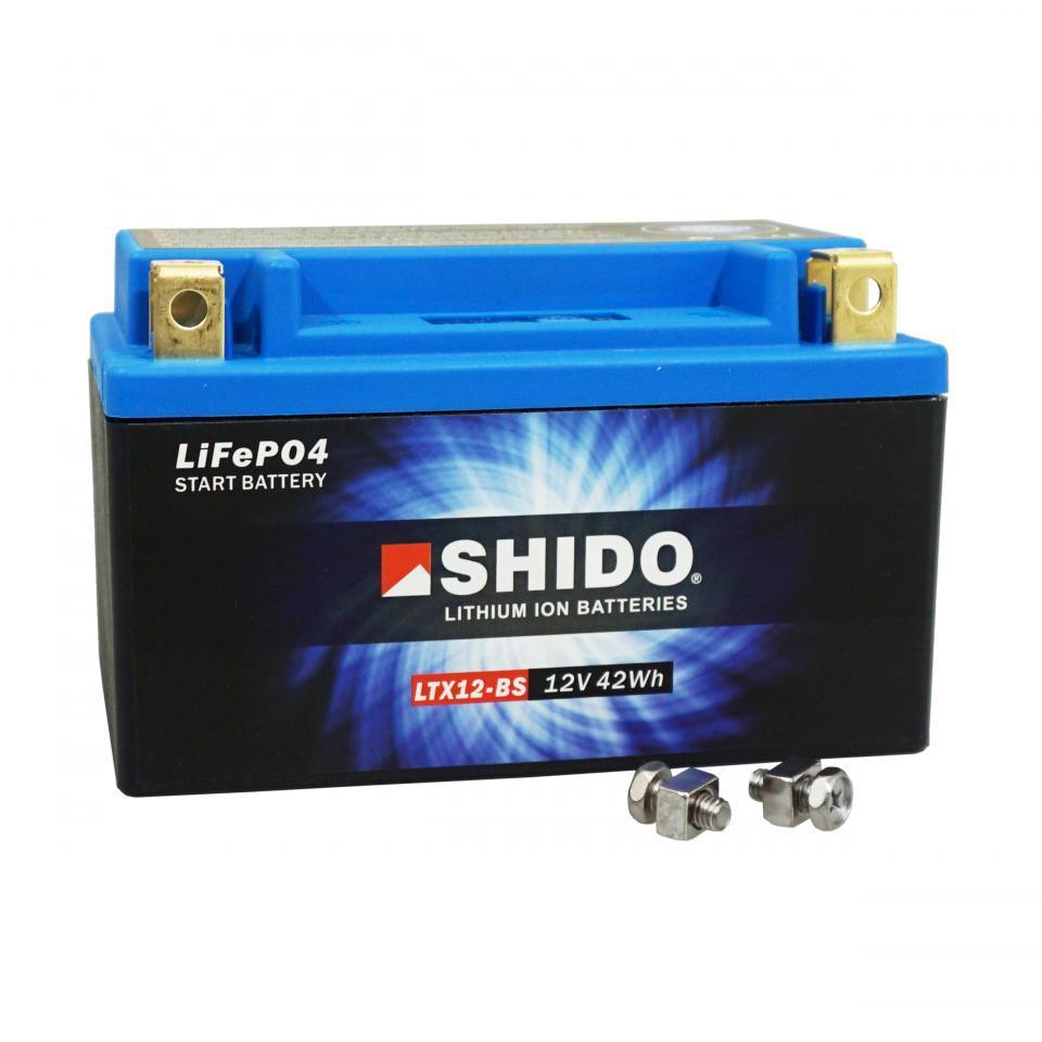 Batterie Lithium SHIDO pour Moto Suzuki 50 SMX 2000 à 2020 Neuf
