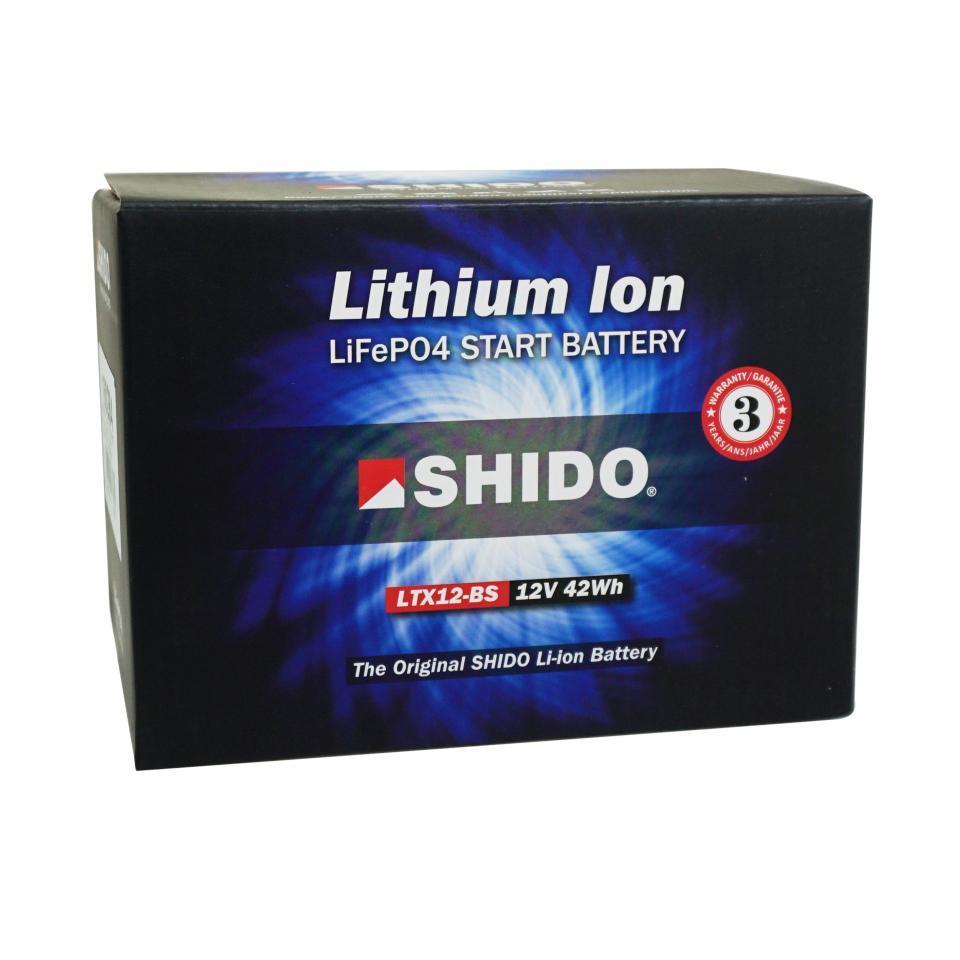 Batterie Lithium SHIDO pour Moto Suzuki 50 SMX 2000 à 2020 Neuf