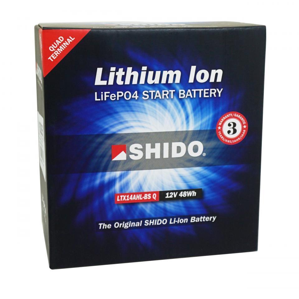 Batterie Lithium SHIDO pour Scooter MBK 50 Ovetto 4T 2009 à 2020 Neuf