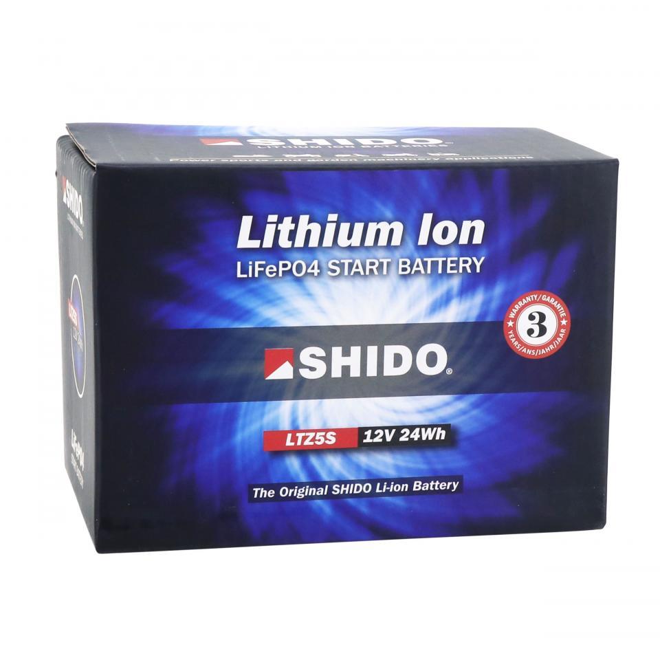 Batterie Lithium SHIDO pour Moto Gilera 50 SMT 2003 à 2007 Neuf