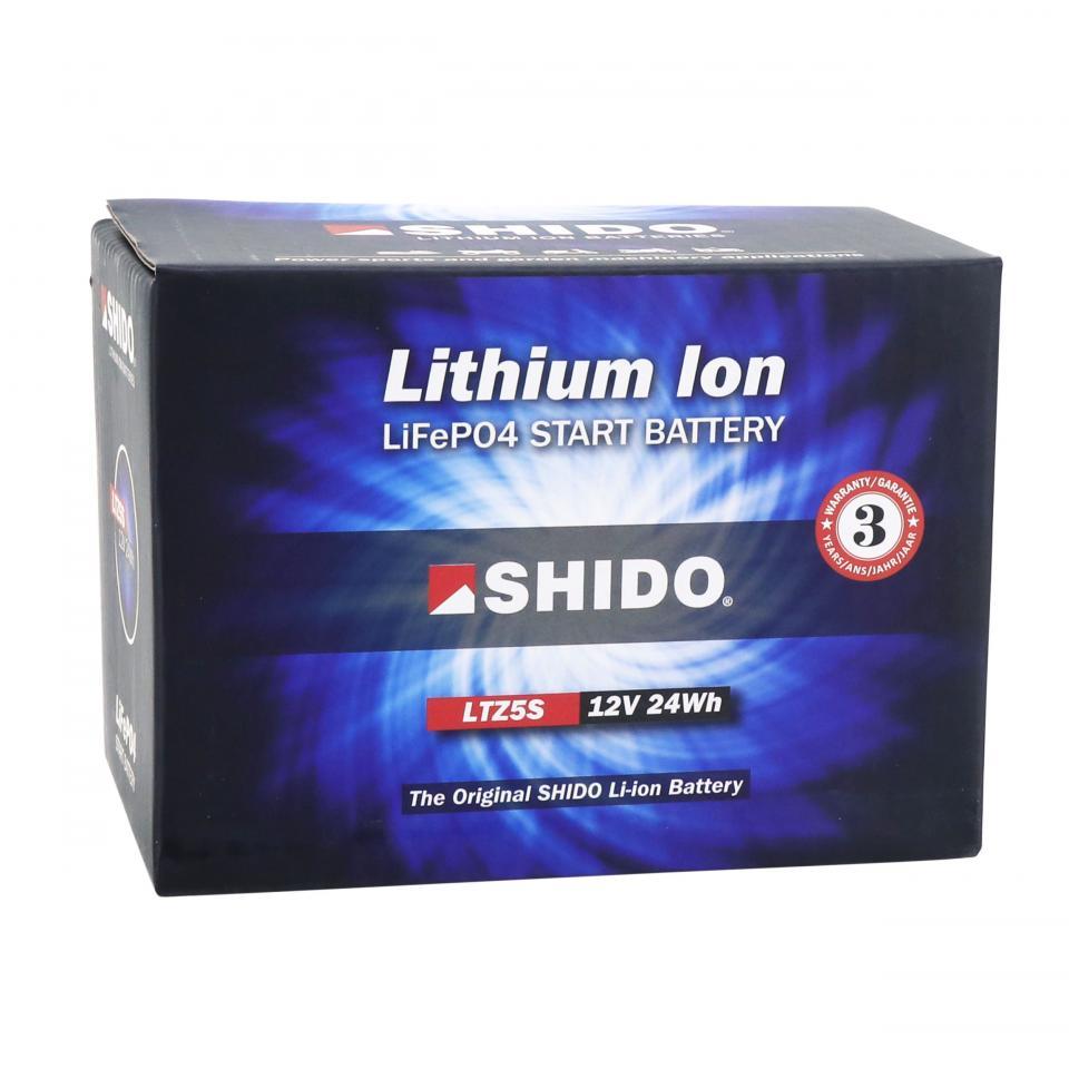 Batterie Lithium SHIDO pour Scooter Peugeot 50 Buxy 1994 à 2020 Neuf